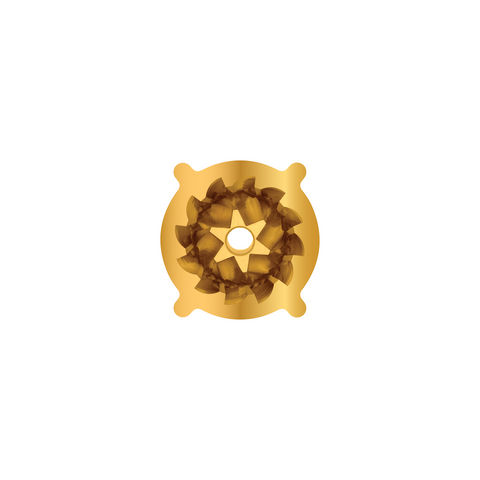 Supernova Burr Set for VS3 Grinder - Titanium Coated