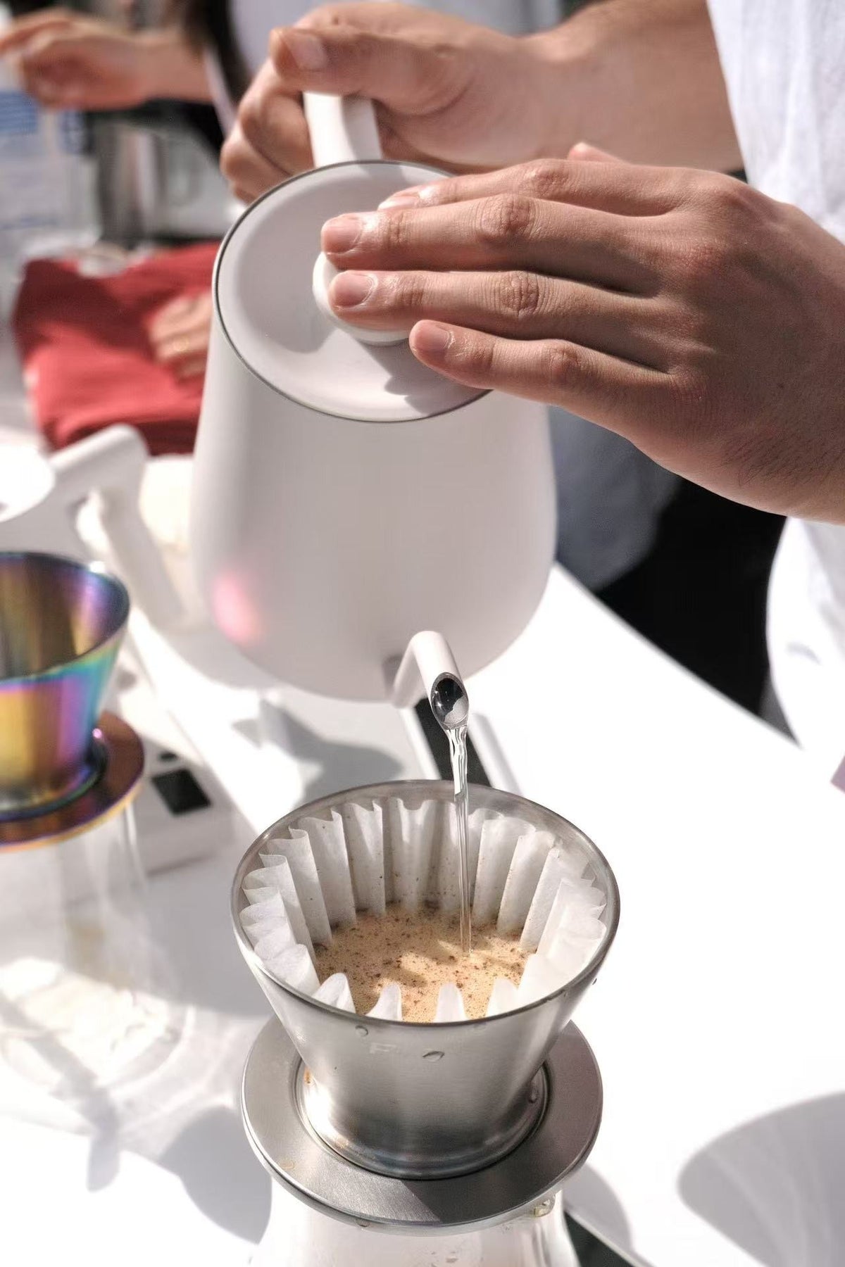 Hands-on brewing with Varia at Lujiazui