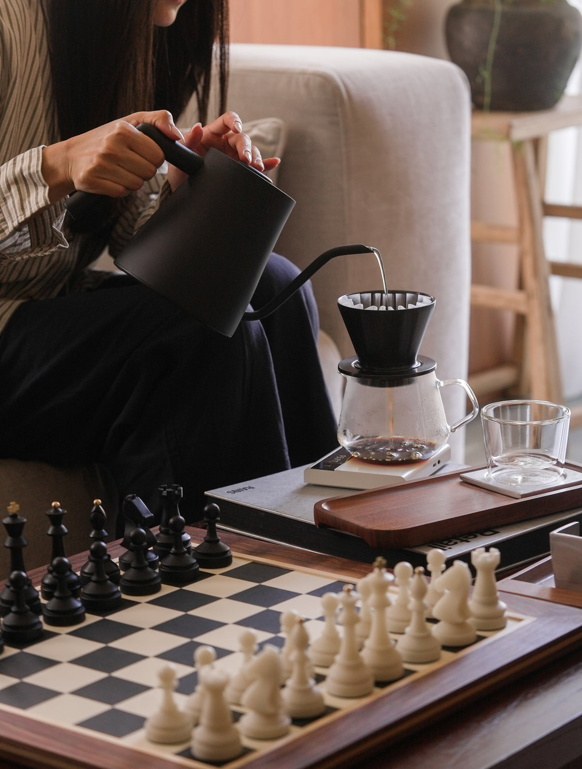 Brewing at home with the Varia kettle, FLO dripper and AKU scale