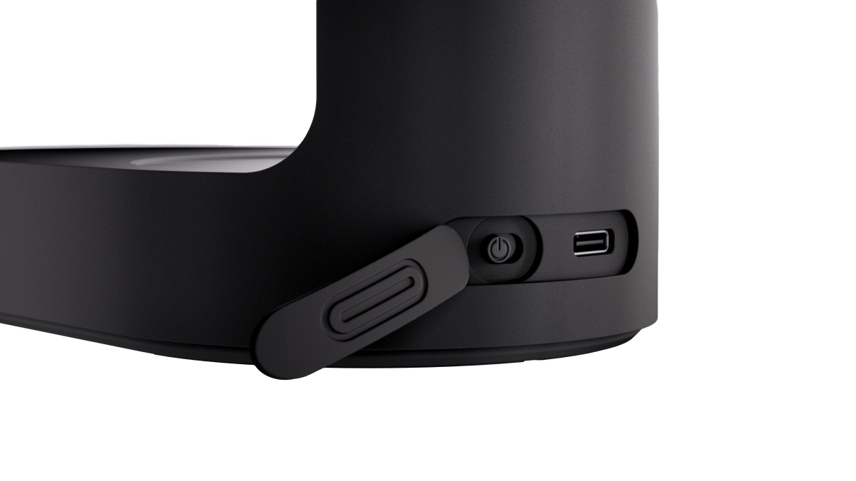 ORBI PRO Dock charging port and power button