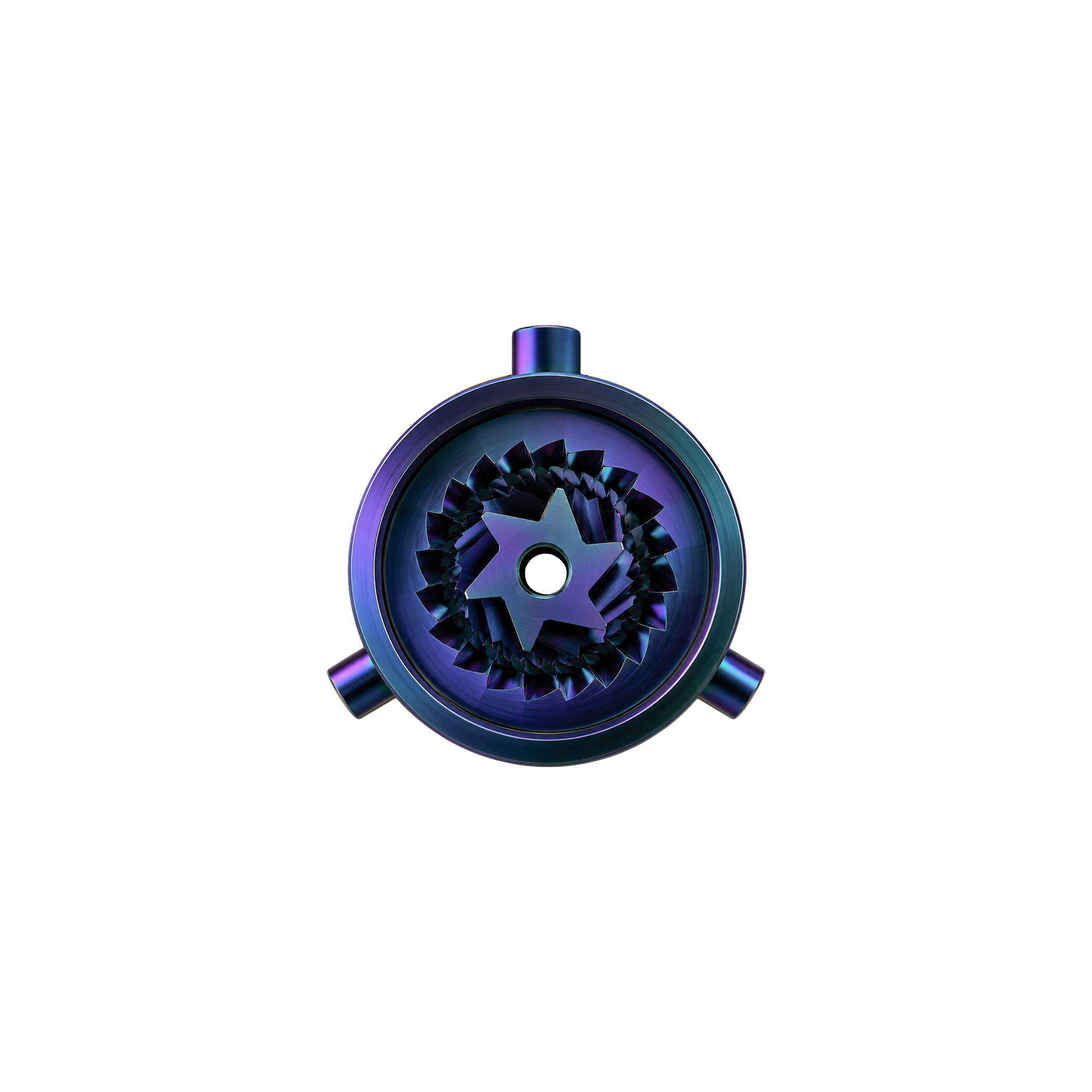 VARIA VS4 53MM HYPERNOVA BURR SET - IRIDESCENT TITANIUM